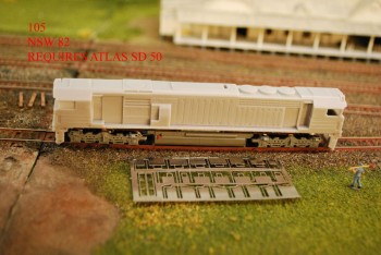 82 Loco to suit Atlas SD 50