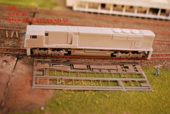 90 Loco to suit Atlas SD 50